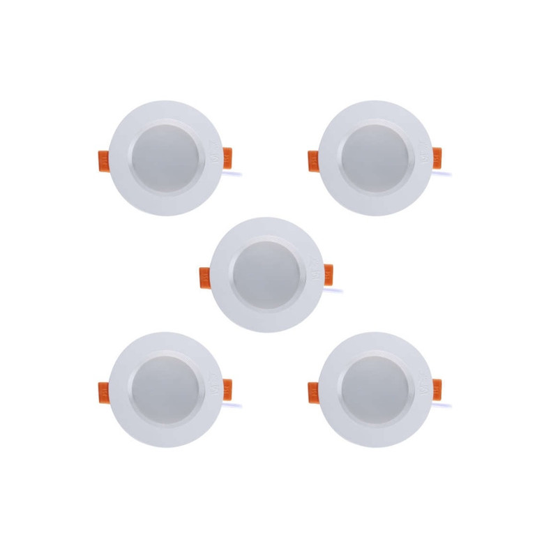 پنل ال ای دی 7 وات پارس شعاع توس مدل سولاریس دایره بسته 5 عددی